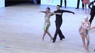 Dmitry Marchenko - Anastasia Rybalko AZE | Samba | WDSF World Championship L 2018 | DanceSport.Ru