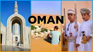 OMAN: The most COMPLETE Travel Guide! MUSCAT, Mountains, Wadis, GOAT MARKET and the DESERT