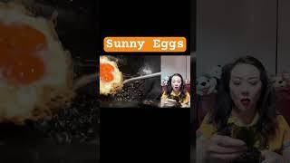 Jenny likes China street food: Sunny eggs! Jenny eating show Mukbang! Chinese Asian Thai snacks!