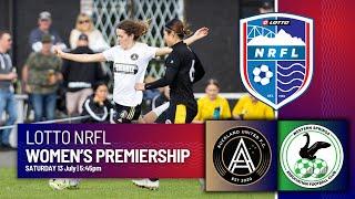 LOTTO NRFL Women's Premier live stream | Auckland United v Western Springs