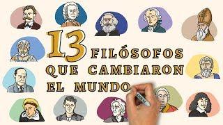 13 filósofos que cambiaron el mundo