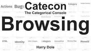 Basic Browsing in Catecon