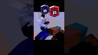 Herobrine vs entity 303 rank up  #shorts #minecraft #viral