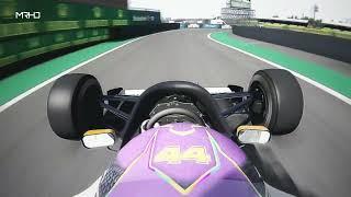 Lewis Hamilton drives Senna´s iconic McLaren MP4/5B around Interlagos | Assetto Corsa