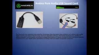 Andrea Pure Audio USB Sound Card