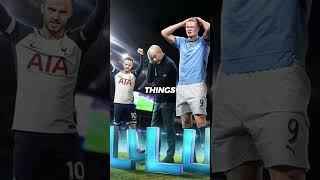 MANCHESTER CITY LOST 4-0 TO TOTTENHAM AT ETIHAD AND HAALAND WAS ON THE VERGE OF TEARS ️