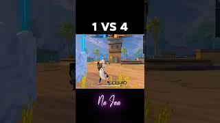 1 vs 4 #freefire #extreme #games #montage