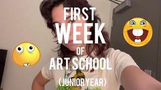 Junior year of art school might end me