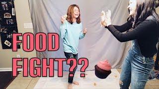 DONT STEP ON IT CHALLENGE |  food fight?!?