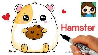 How to Draw a Hamster Super Easy