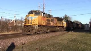 RARE Hornshow Meetup Between Union Pacific And Metra   Geneva IL