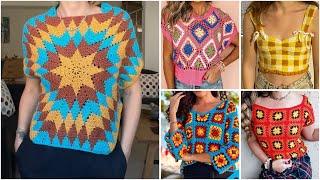 “Modern Boho: Crochet Top Inspiration” for all occasions #crochetcroptop