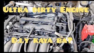 Ford Eco sport, Pinoy Engine wash diy, waterless, newbie engine detailing kuno, clean engine bay