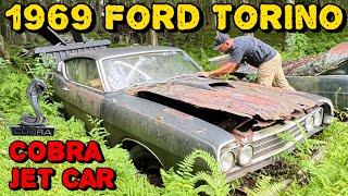 Saving a abandoned 1969 Ford Torino jet R code 428