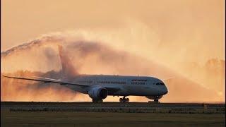 FIRST Flight! Air India Boeing 787 Landing & Takeoff at Copenhagen Airport