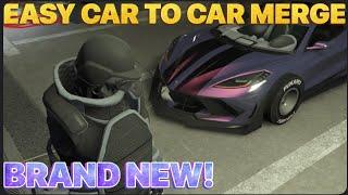 *EASY*MERGE GLITCH now in GTA 5 ONLINE | CAR TO CAR MERGE GLITCH!!