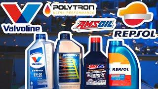 Amsoil vs Valvoline vs Repsol vs Polytron - Oil comparison review