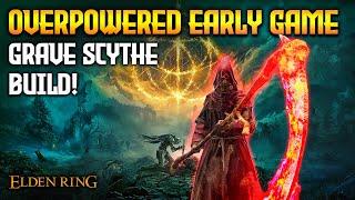 Early Game OP Grave Scythe/Strength Bleed Build & Guide! (Elden Ring 1.10)