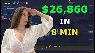 I earned $26,860 in 8 min | Amazing Pocketoption Strategy