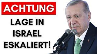 Eilmeldung: Erdogan droht Israel mit Einmarsch!