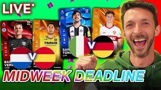 SELECT YOUR TARGET!! International Midweek Deadline Drama