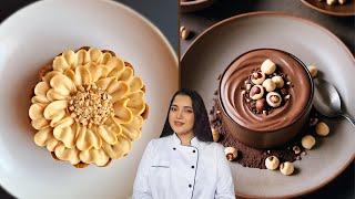 آموزش تارت شکلات و فندق | chocolate hazelnut tart