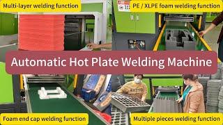 Automatic Hot Plate Welding Machine – Precision Foam Welding for PE, EPE, XLPE & More