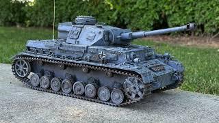 HENG LONG 1/16 RC GERMAN PANZER IV F-2 - TEST RUN