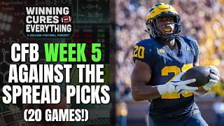 College Football Week 5 2024 Spread Picks & Predictions | 20 games!