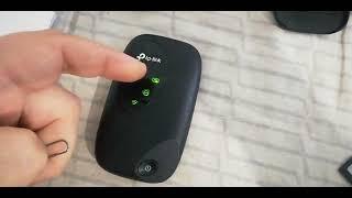 Компактный роутер TP-Link M7000 , подключение и настройка