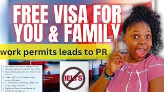 GOOD NEWS! MOVE TO CANADA  WITH YOUR FAMILY | THIS ORGANIZATION HELPS WITH WORK PERMIT & PR