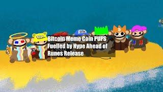 Bitcoin Meme Coin PUPS Fuelled by Hype Ahead of Runes Release