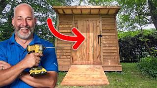 Easiest Shed Door System Ever