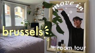 Moving to Brussels  how i made my cheap basement room look cozy