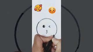 Draw Smiley | Emoji Drawing #colors #shorts #compuart #trending #funny #art #draweasy