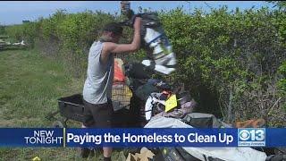 City Of Elk Grove Paying Homeless Residents To Clean Up After Themselves