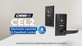 Carbine CEL2 Electronic Leverset & Deadbolt Lock