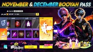 Next November & December Booyah Pass | Next Booyah Pass Free Fire | November Booyah Pass Free Fire