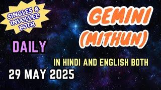 Gemini | Daily Love Tarot Reading | 29 May 2025 | Hindi