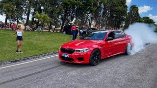 DEU RUIM - BMW M5 DEU BORRACHÃO E A POLICIA FOI ATRÁS