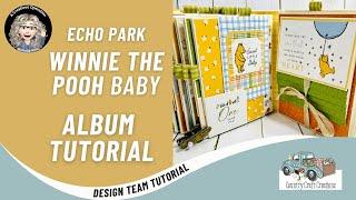 Country Craft Creations Design Team TUTORIAL, Winnie the Pooh Baby Album