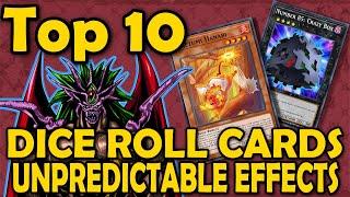 Top 10 Dice Roll Cards with the Most Unpredictable Effects