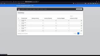 Simple Inventory Management System in PHP DEMO