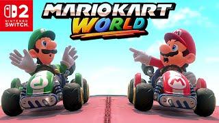 Mario Kart World - Full Game Walkthrough (Knockout Tour)