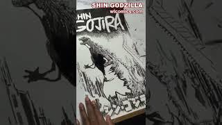 Shin Godzilla art, #kaijumonster #kaiju #shortsvideo #shorts #timelapse