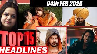 Top 15 Big News of Bollywood | 4th FABURARY 2025 | Salman Khan , Ramayana, Sunny Deol