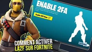 Comment activer la2f sur Fortnite (2024)