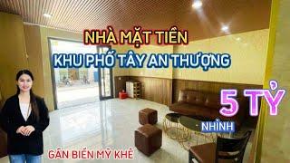 Nhà phố Ngũ Hành Sơn, Đà Nẵng (T73)| Nhà mặt tiền khu phố Tây An Thượng, 2tầng, 3PN, 56m2, nhỉnh 5tỷ