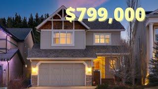 Tour a beautiful $799,000 Home in NW Calgary's Valley Ridge - Calgary Real Estate 2021