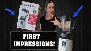 INSTANT POT COOKING BLENDER FIRST IMPRESSIONS AND REVIEW!